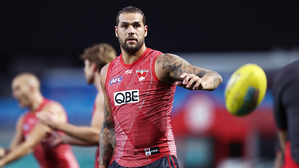 LanceFranklinm23.jpg Lance Franklin makes his return from a hamstring injury on Friday night - AFL,Sydney Swans,Collingwood Magpies